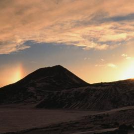 Sun and Parhelion around Observation Hill