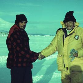 Chris Mitchell and Governor-General Sir David Beattie