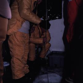 Governor General Sir David Beattie in Fish Hut
