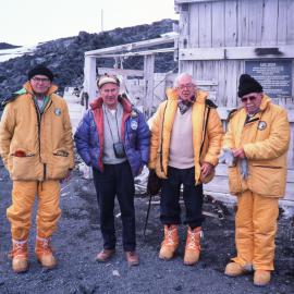 Lord Shackleton and party at Scott's Terranova Hut