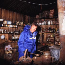 Dr Lockwood Smith at Scott's Hut
