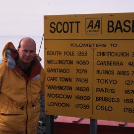 FoRST Project Manager John Kay at Scott Base