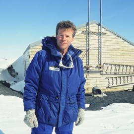 Dr Lockwood Smith at Scott's Hut