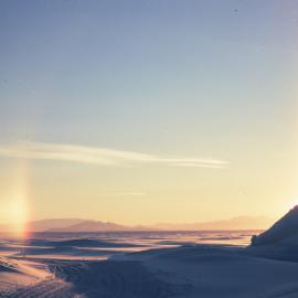 Mock Suns at Ice Ridges (Parahelion)