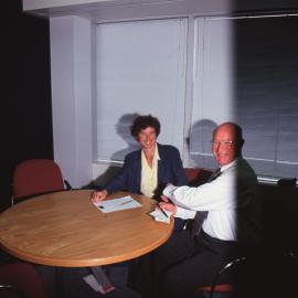 Exchange of Cheques Antarctica New Zealand and MFAT