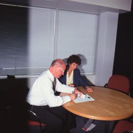 Exchange of Cheques Antarctica New Zealand and MFAT