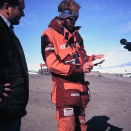 Børge Ousland Meeting with Media