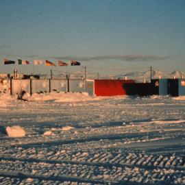 Cape Roberts camp from the south 