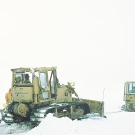 D5 Bulldozer after extraction from sea ice