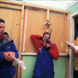 ESR Environmental Monitoring Team Hosting the LEARNZ Crew at Vanda