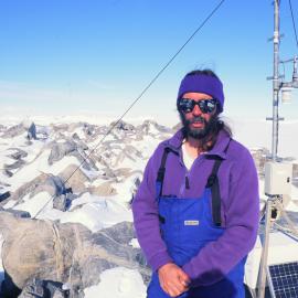 ITN Media Visit:  Burkhard Schroeter (K024), Granite Harbour