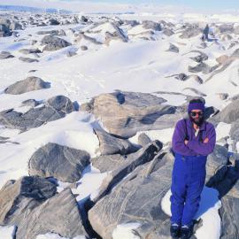 ITN Media Visit:  Burkhard Schroeter (K024), Granite Harbour