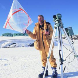 ITN Media Visit:  Tom Clarkson (K088), Scott Base