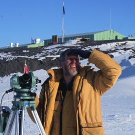 ITN Media Visit:  Tom Clarkson, K088, Scott Base