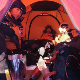 Icetrek at Scott Base: 'In the Tent'