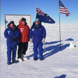 40th Anniversary of Scott Base - at the South Pole