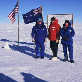 40th Anniversary of Scott Base - Invited Visitors at South Pole Station