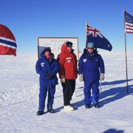 40th Anniversary of Scott Base -Invited Visitors at the South Pole
