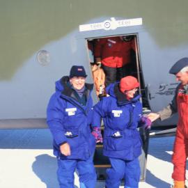 40th Anniversary of Scott Base: Jim & Joan Bolger arrive  