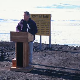 40th Anniversary of Scott Base: Jim Bolger's Address