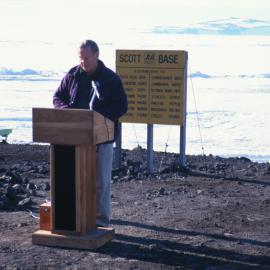 40th Anniversary of Scott Base: Jim Bolger's Address
