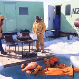 Quick Don Immersion Suit Trials