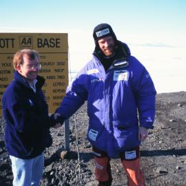 Mike Mahon and Børge Ousland