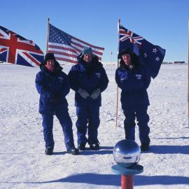 Jim and Joan Bolger at the south pole