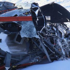 Helicopter crash - engine
