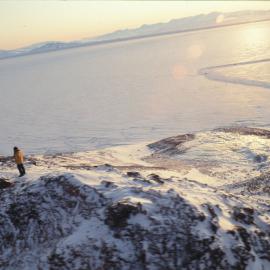 Malcom Macfarlane atop Observation Hill