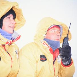 Pauline Donaldson and Pete Sommerville from LEARNZ