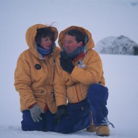 Pauline Donaldson and Pete Sommerville from LEARNZ