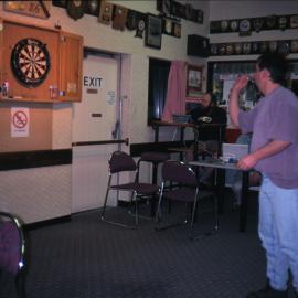 Darts in the Scott Base Bar