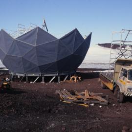 SES Dome under Construction