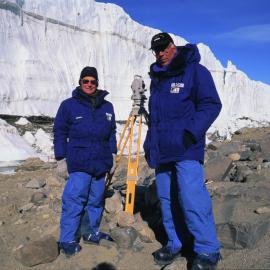Distinguished Visitors; Governor General Sir Michael Hardie Boys & board member Chris Mace