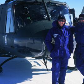 Gillian Wratt CEO and Garry Moore Chch Mayor with Iroquois