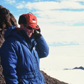 Clive Howard Williamson on iridium phone- Ministerial on ice