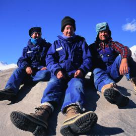 Artists in Antarctica Programme: Bill Manhire, Chris Orsman and Nigel Brown
