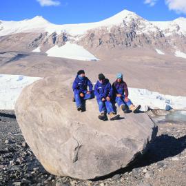 Artists in Antarctica Programme: Bill Manhire, Chris Orsman and Nigel Brown