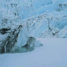 Artists in Antarctica Programme: End of Taylor Glacier