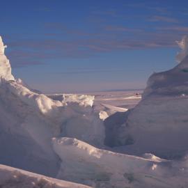 Pressure Ridges at Scott Base