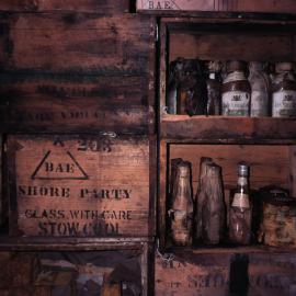 Interior, Scott's Hut, Cape Evans