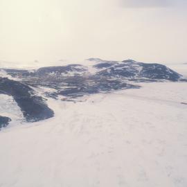 Aerial shot of Pram Point