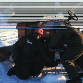 Drilling in the Sea Ice