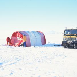 Erecting a Polar Haven Tent