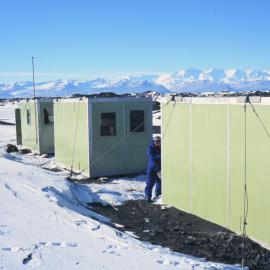 Scott Base Summer Support Huts, Bratina Island