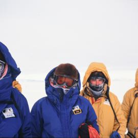 Julie Smith, Sam Claridge, Aaron Poroa-Simmons and Shauna Campbell in ECW clothing