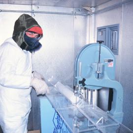 Cutting Ice Cores