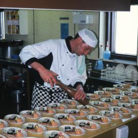 Chef at Work in the Kitchen