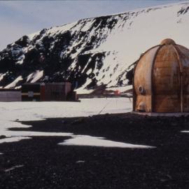 Remains of Geodome at Cape Hallett